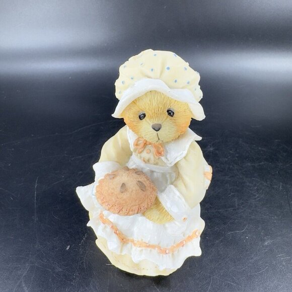 Cherished Teddies Patience Figurine Happiness Is Homemade Resin 1994 Vintage - Picture 9 of 11